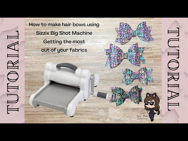 Sizzix Big Shot Tutorial - Learn How to Cut Felt Using Sizzix