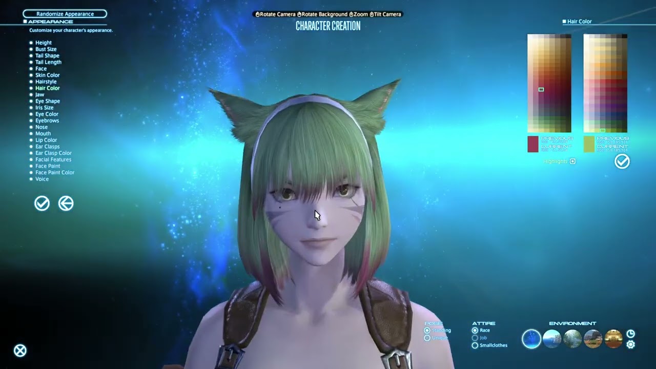 FFXIV Character Creation