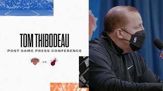 Tom Thibodeau | Knicks Postgame (2\/25)