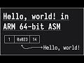 Hello World! ARM 64-bit Assembly Basics 🚀