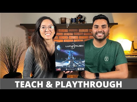 Lunar Rush - Kickstarter Teach & Playthrough
