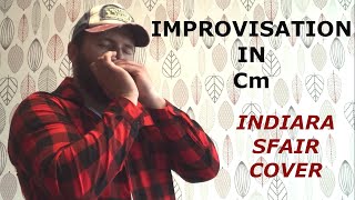 Improvisation in Cm | Indiara Sfair (harmonica cover)