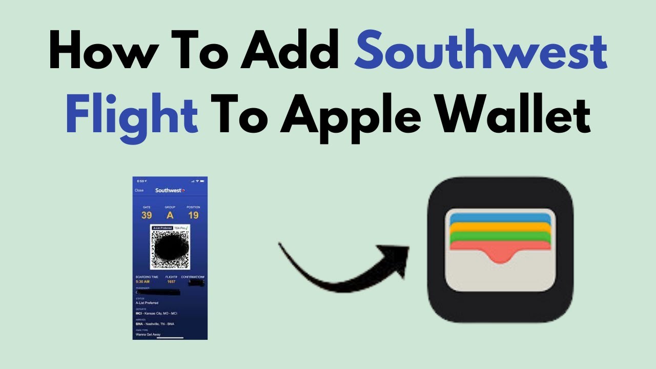 How To Add Southwest Flight To Apple Wallet YouTube how-to-add-southwest-flight-to-apple-wallet-youtube