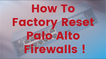 How To Factory Reset Your Palo Alto Firewall | Palo Alto brand new | Reset | Step by Step
