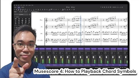 Musescore 4: How to Playback Chord Symbols