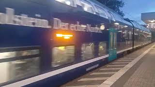 Stadler Kiss Ausfahrt als RE8 nach Lübeck 