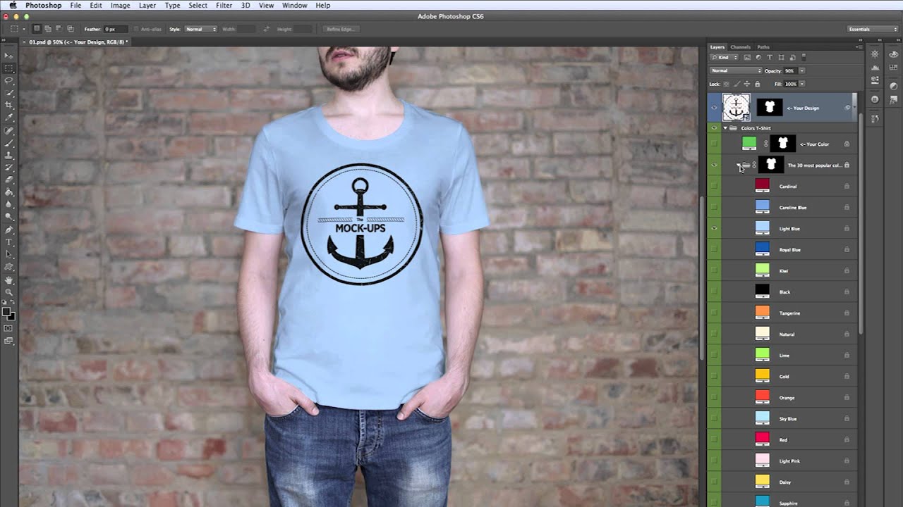 Download T-Shirts Mockups — professional version (download t-shirts mockups) - YouTube