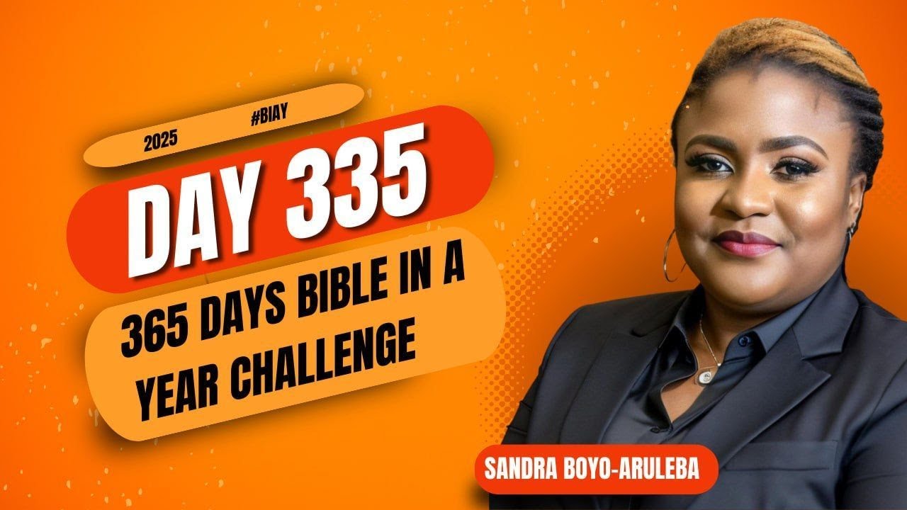 335 Days Day 335 of 365 Days Bible Challenge. December 1st, 2025 - YouTube