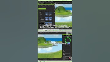 How to create #3D #river flow? | #3DAnimation #Tutorial | #iClone8