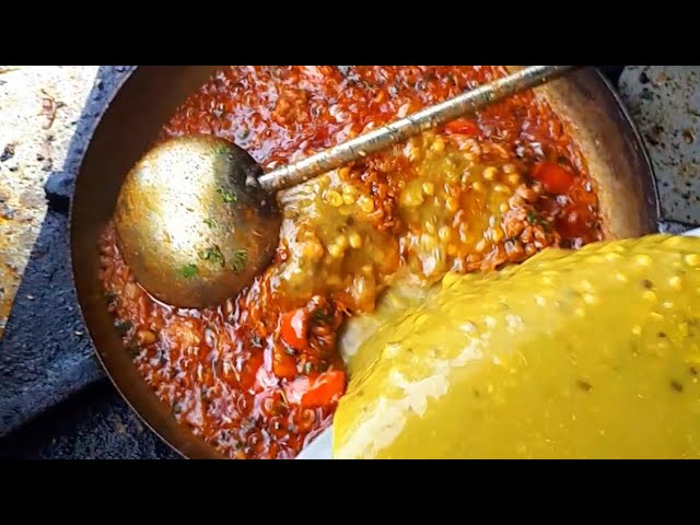 Masaledar Tadka dal at Desi Dhaba and it looks soooo Damn delicious 💯🔥🔥😍 Dhaba style Tadka Dal class=