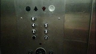 OM - ANTIQUE Westinghouse Traction Elevators at Allies Parking Garage, Pittsburgh, PA