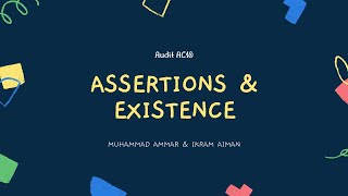 EAB21103 - Assertion Existence by Ammar and Ikram