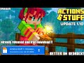 Actions and Stuff v1.10 | NEW ANIMATIONS!! | Latest Update/Version &amp; Support Minecraft 1.26.13Update