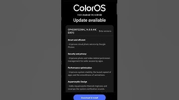 OPPO A57 ANDROID 14 BETA UPDATE AVAILABLE #oppoa57#android14 #coloros14