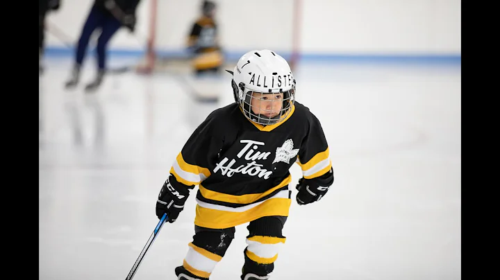 4 Year Old Son Mic'ed Up @ U6 Hockey Practice