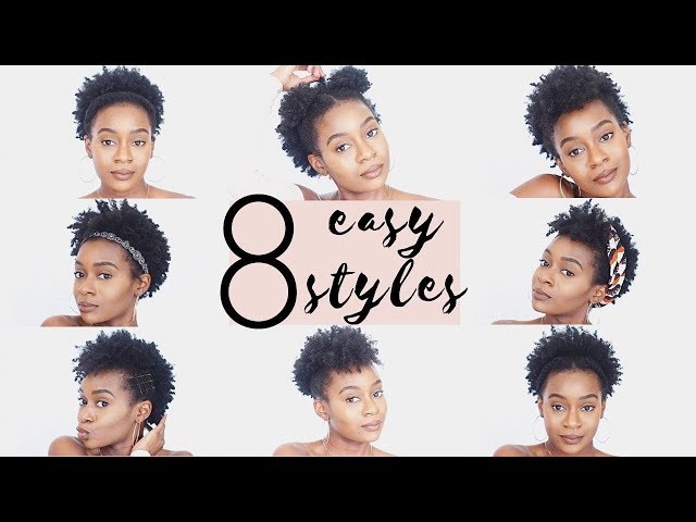 Top 15 Easy Natural Hairstyles For Short Hair