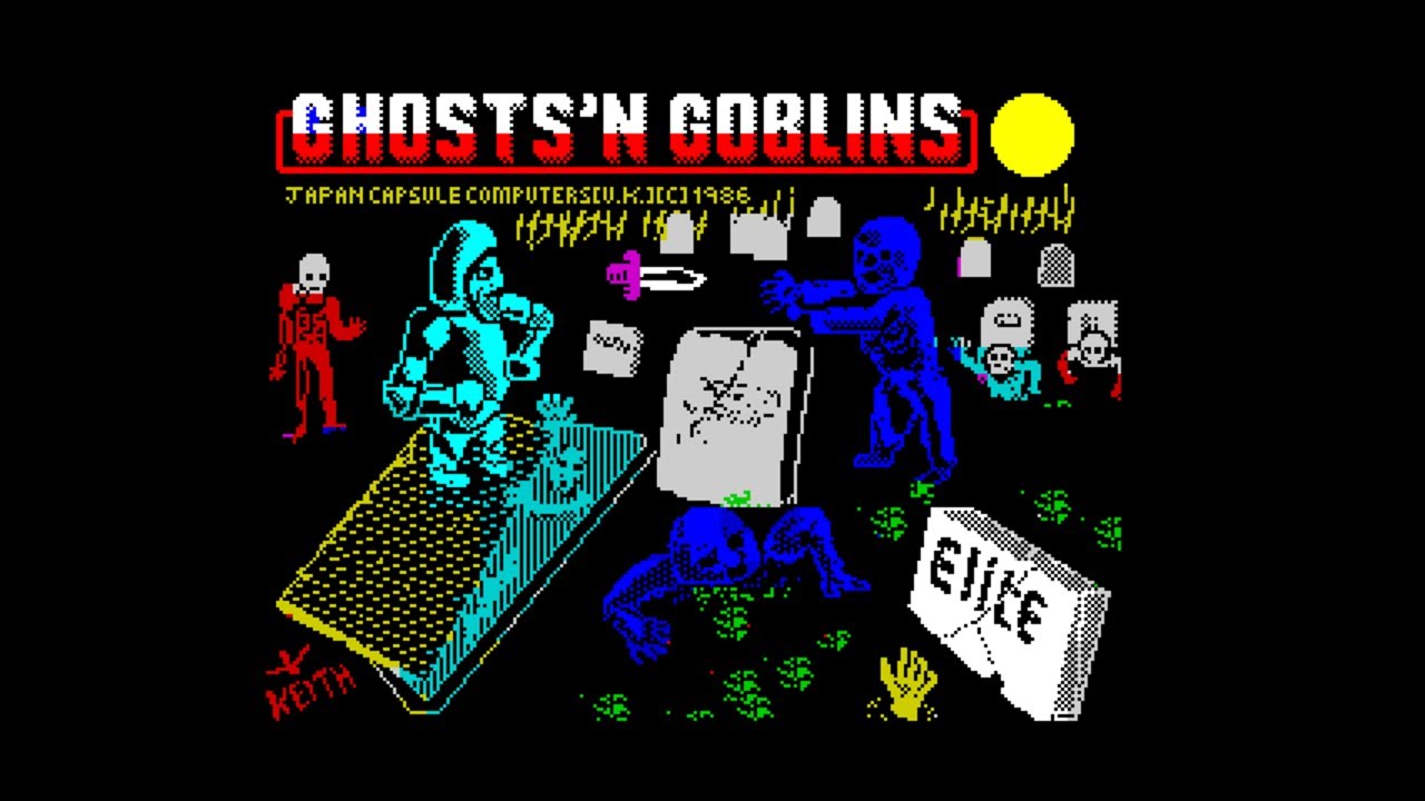Ghosts 'n Goblins Spectrum Walkthrough