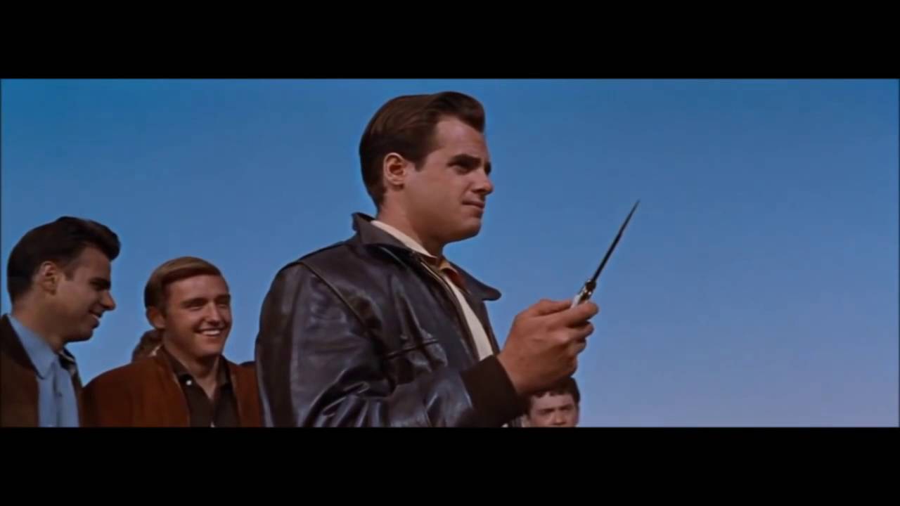 James Dean Knife Fight at the Griffith Observatory synced to Frank