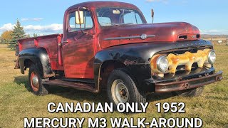 Canadian only 1952 Mercury M3 walkaround by rusted and restored auto 603 views 7 months ago 2 minutes, 29 seconds