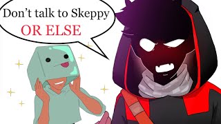 Jealousboyhalo sings a song about Skeppy || PLATONIC Skephalo Animatic