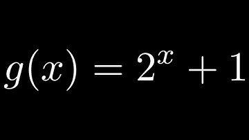 Graph the Exponential Function g(x) = 2^x + 1 with the MyMathlab Graphing Tool