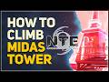 How to Climb On Top of the Midas Tower Neverness to Everness (NTE)