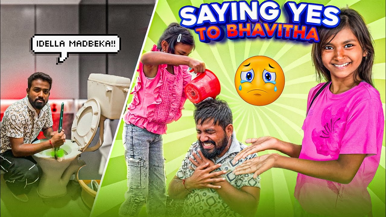 Saying yes to Bhavitha gone wrong🙆😂