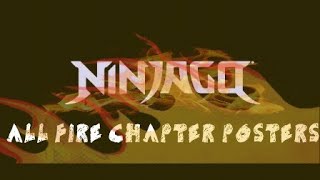 Ninjago all fire chapter official characters posters season 11