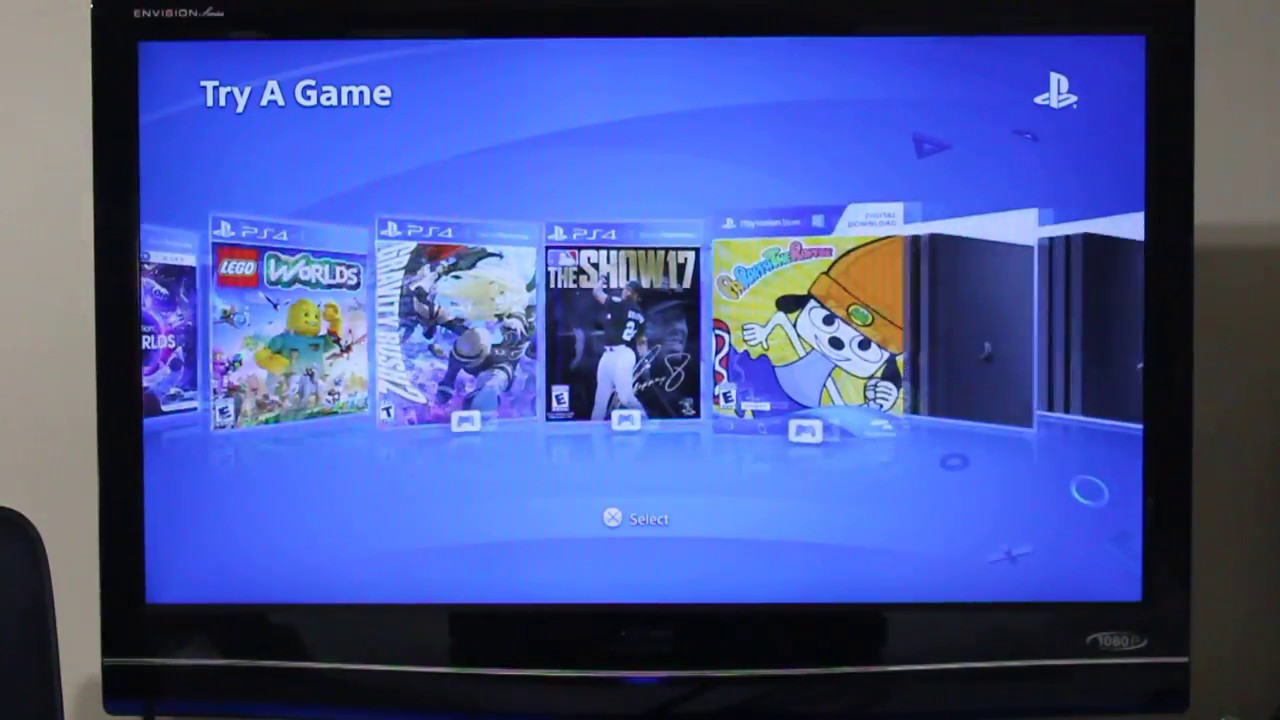 PS4 Demo/Kiosk Unit + Client Version Button combo - YouTube