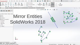 SolidWorks 2018 Tutorial For Beginners _ Mirror Entities