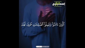 الأية 28 من سورة الرعد