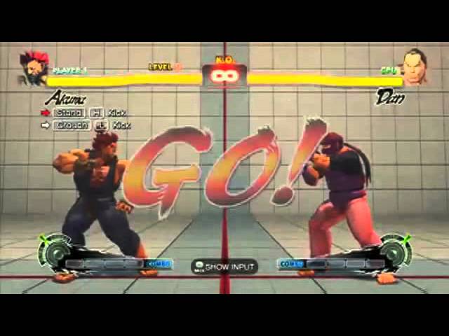 Super Street Fighter IV - Ryu Trial Video by 0xkenzo and MoDInside.