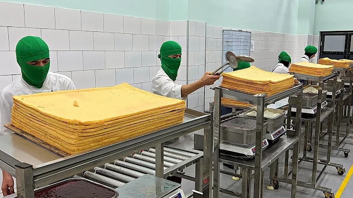 SAFIA - Amazing Dessert Production !! 20 tons of 1...