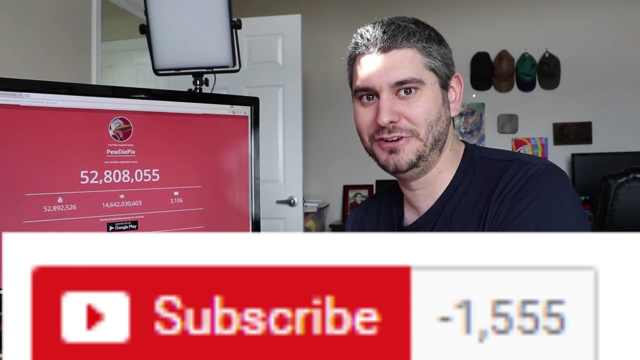 I'm Sorry PewDiePIe (YouTube Sub Glitch) - Published on Feb 8, 2017