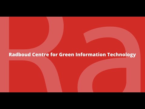 Radboud Centre for Green Information Technology (Dutch subtitles)