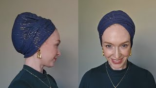 The Square Scarf Turban by Sarah Rivkah 280 views 3 months ago 3 minutes, 25 seconds