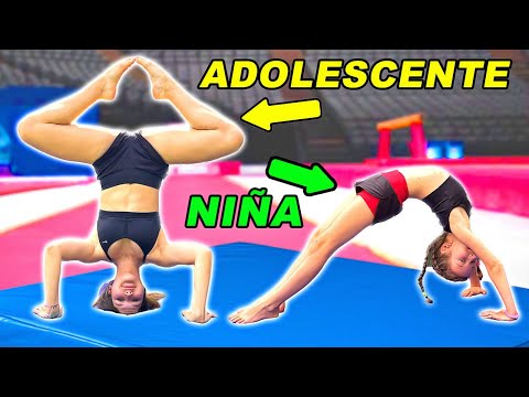 NIÑA vs ADOLESCENTE - ABC GIMNASIA Challenge! 🤸🏻‍♀️ Reto de Gimnasia | Yippee Family