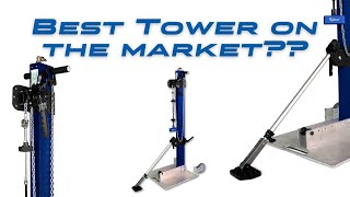 KECO’s Pull Tower with Aluminum Vacuum Base and KECO Pulling Accessories