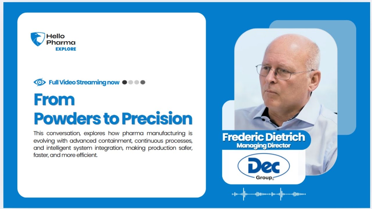 Full Video: From Powders to Precision | Insights on Advanced Manufacturing and Containment Solutions