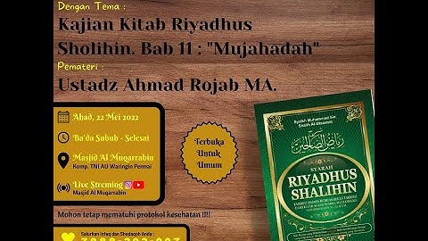 Apa yang harus kamu lakukan terhadap ajaran yang dibawa seorang nabi dan rasul