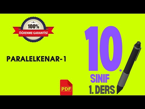 10.Sınıf Matematik | Paralelkenar-1  | Paralelkenarda Açı-Uzunluk   #10sınıfmatematik