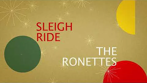 The Ronettes - Sleigh Ride (Official Audio)