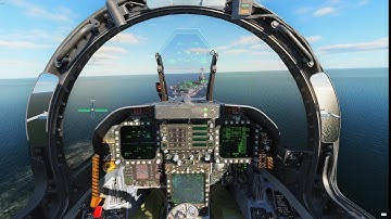 F/A-18C Carrier Landing in Style | DCS POV
