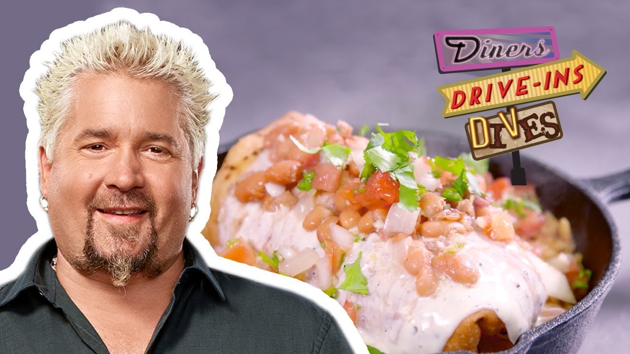 Cowboy Junkie Burrito | Diners, Drive-ins and Dives with Guy Fieri | Food Network