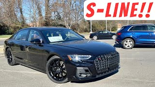 2024 Audi S8: POV Start Up, Test Drive, Walkaround and Review