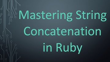 Mastering String Concatenation in Ruby