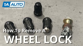 Remove a Locking Lug Nut From Your Car or Truck! Without the Key!