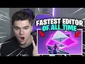 REACTING to the FASTEST Fortnite editors of ALL TIME...