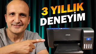 Tanklı yazıcı ile üçüncü yıl da doldu - İşte yaşadıklarım!