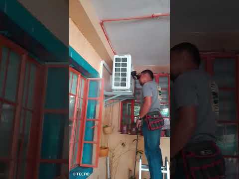 outdoor aircon cleaning